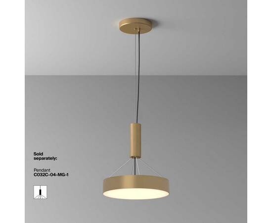 Потолочный светодиодный светильник Maytoni Zon C032CL-36W3K-RD-MG, изображение 3