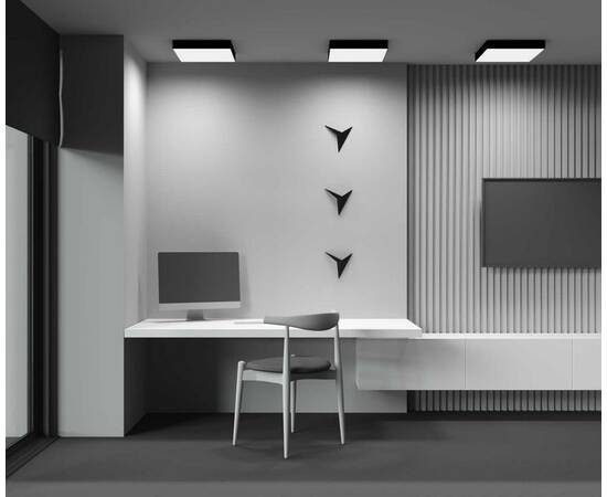 Потолочный светодиодный светильник Maytoni Zon C032CL-45W3K-SQ-B, изображение 3