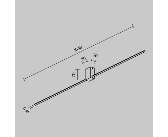 Настенный светильник  Maytoni Technical C071WL-L12W3K, изображение 2