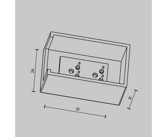 Заглушка для шинопровода Maytoni Technical TRA160EC-1B, изображение 2