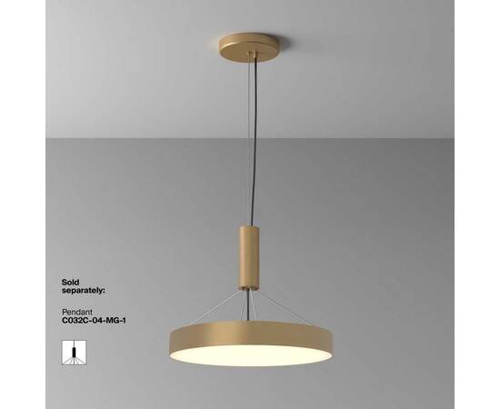 Потолочный светодиодный светильник Maytoni Zon C032CL-45W3K-RD-MG, изображение 2