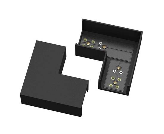 Коннектор питания угловой Maytoni Technical TRA160CL-11B