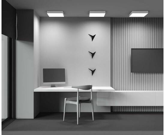 Потолочный светодиодный светильник Maytoni Zon C032CL-45W3K-SQ-W, изображение 2