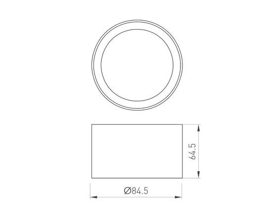 Кольцо антибликовое Arlight LGD-Antiglare-Ring-R85 046758, изображение 2