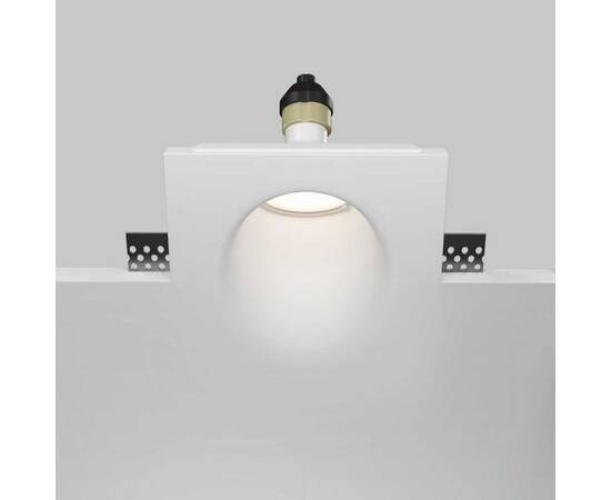 Встраиваемый светодиодный светильник Maytoni Gyps Modern DL001-WW-01-W, изображение 7