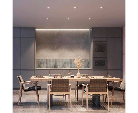 Встраиваемый светодиодный светильник Arlight MS-Foggy-Built-R86-10W Warm3000 044628, изображение 4