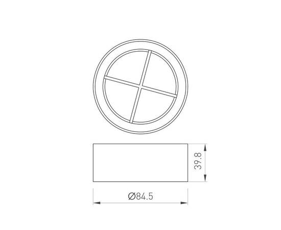 Решетка антибликовая Arlight LGD-Antiglare-Grille-R85 046756, изображение 2