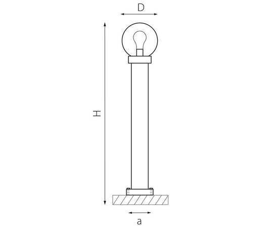 Уличный светильник Lightstar Bolla 373710, изображение 2