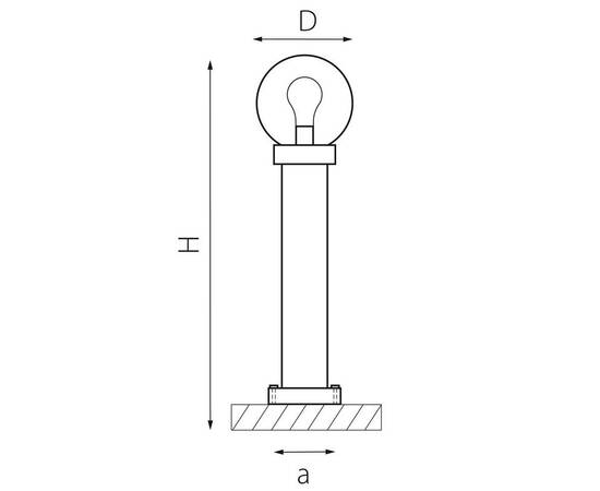 Уличный светильник Lightstar Bolla 373910, изображение 2