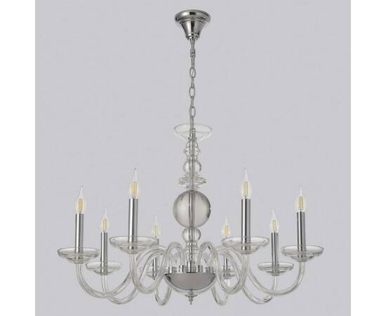 Подвесная люстра Crystal Lux ARABESQUE SP8 CHROME, изображение 4