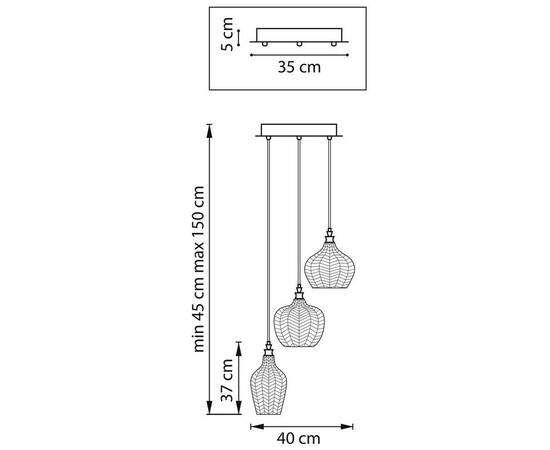 Подвесная люстра Lightstar Rocco 793236, изображение 3