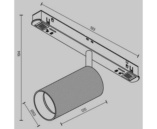 Трековый светодиодный светильник Maytoni Technical Artisan TR097-2-12W2.7K-M-BB, изображение 10