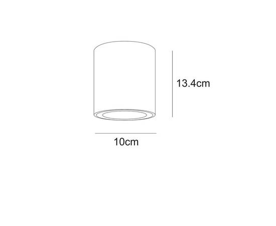 Уличный светодиодный светильник Arte Lamp Torcular A1813PF-1BK, изображение 2