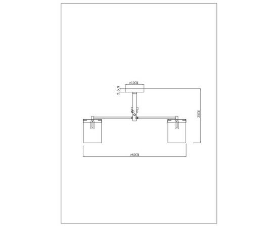 Потолочная люстра Arte Lamp Modello A4099PL-8BK, изображение 2