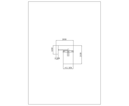 Бра Arte Lamp Modello A4099AP-1BK, изображение 2