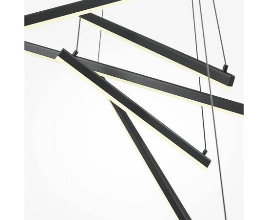 Подвесной светодиодный светильник Maytoni Line MOD016PL-L96BK, изображение 4
