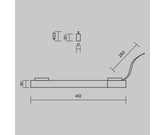 Блок питания Maytoni Technical Power Supply Levity TRA184DR-100B, изображение 5
