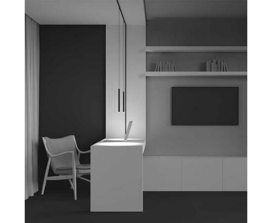 Трековый подвесной светильник Maytoni Technical Skim TR191-1-3W2.7K-M-B, изображение 4