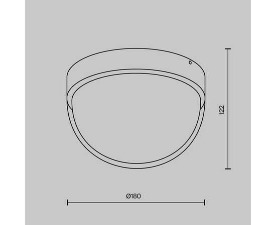Уличный светодиодный светильник Maytoni Mon O438CL-L12GF3K, изображение 5