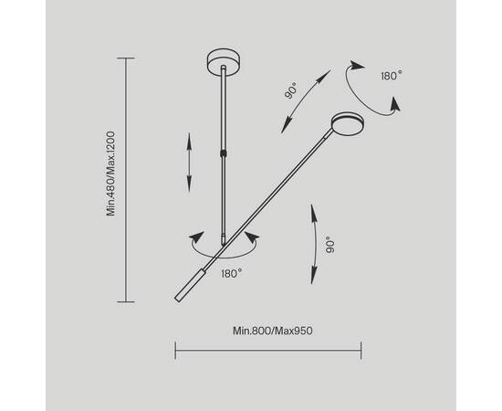 Потолочный светильник Maytoni Fad MOD070CL-L8W3K, изображение 3
