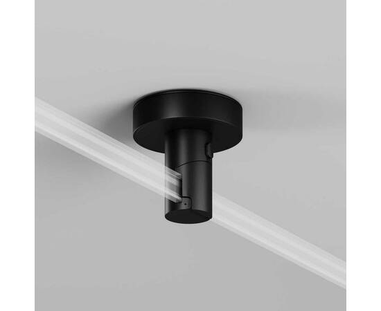 Крепление потолочное с вводом питания Maytoni Technical Accessories for tracks Flexity TRA200C-B-11B, изображение 3