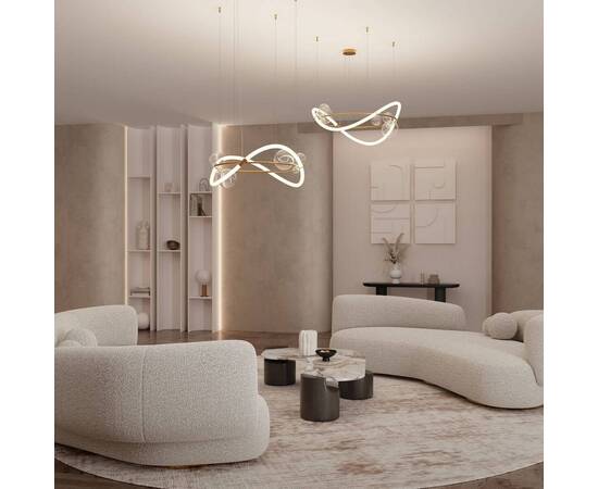 Подвесной светодиодный светильник Maytoni Oasis MOD289PL-L44BS3K, изображение 2