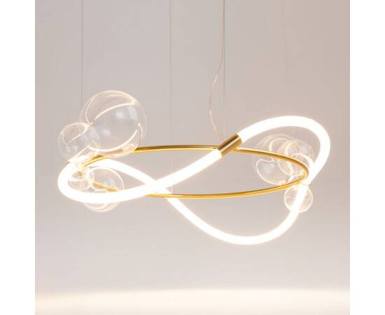 Подвесной светодиодный светильник Maytoni Oasis MOD289PL-L44BS3K, изображение 10