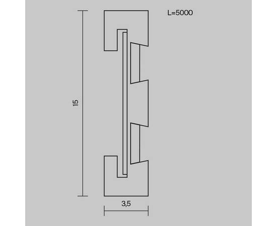 Шинопровод накладной/подвесной Maytoni Technical Busbar trunkings Flexity TRX200-115B, изображение 8