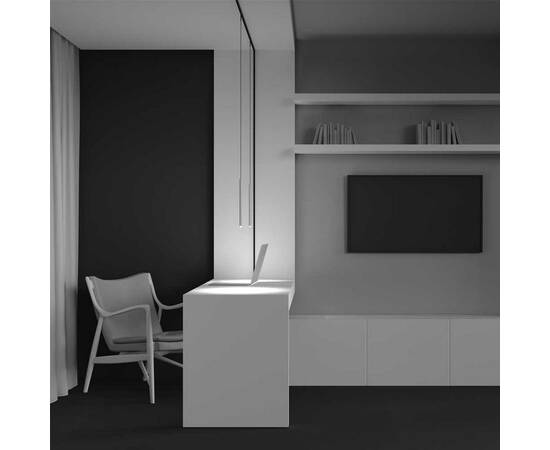 Трековый подвесной светильник Maytoni Technical Skim TR191-1-3W4K-M-BW, изображение 6