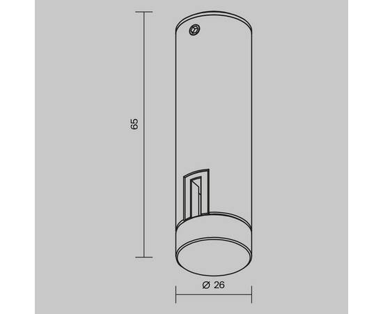Крепление потолочное Maytoni Technical Accessories for tracks Flexity TRA200C-11B, изображение 5