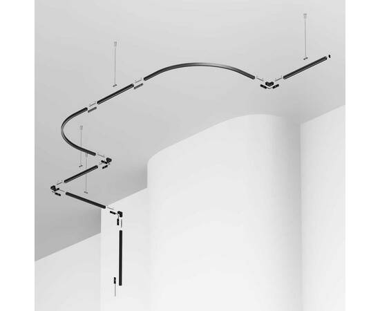 Шинопровод накладной/подвесной Maytoni Technical Busbar trunkings Levity TRX184-111B, изображение 3