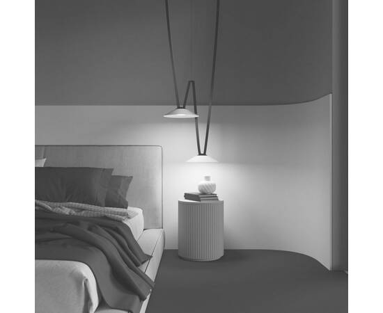 Подвесной светодиодный светильник Maytoni Technical Pendant system Parity Campana TR127B-12W3K-W, изображение 2