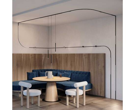 Трековый светильник Maytoni Technical Basis TR190-1-5W4K-B, изображение 6