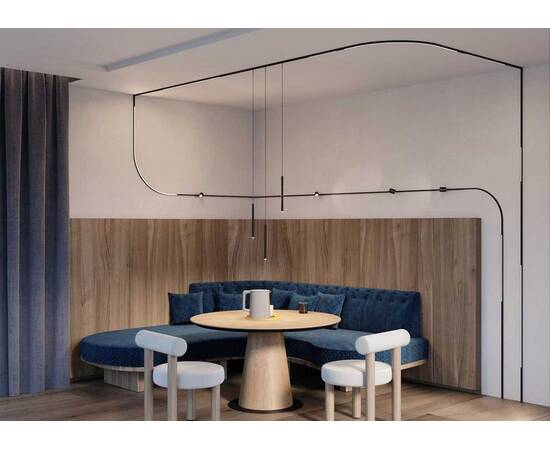 Трековый светильник Maytoni Technical Basis TR190-1-5W4K-B, изображение 8