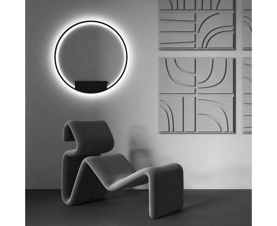 Настенный светодиодный светильник Maytoni Rim MOD058WL-L50BK, изображение 2