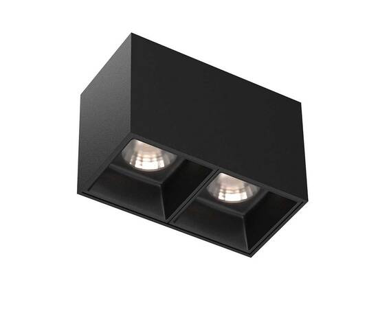 Потолочный светодиодный светильник Maytoni Technical Alfa Led C065CL-02-L12W4K-B