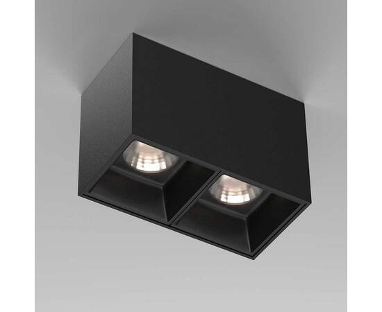 Потолочный светодиодный светильник Maytoni Technical Alfa Led C065CL-02-L12W4K-B, изображение 3