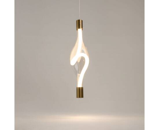 Подвесной светодиодный светильник Maytoni Loop MOD290PL-L14BS3K, изображение 5