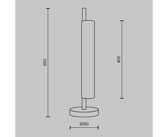Настольная лампа Maytoni Loom MOD258TL-L8BS3K, изображение 3