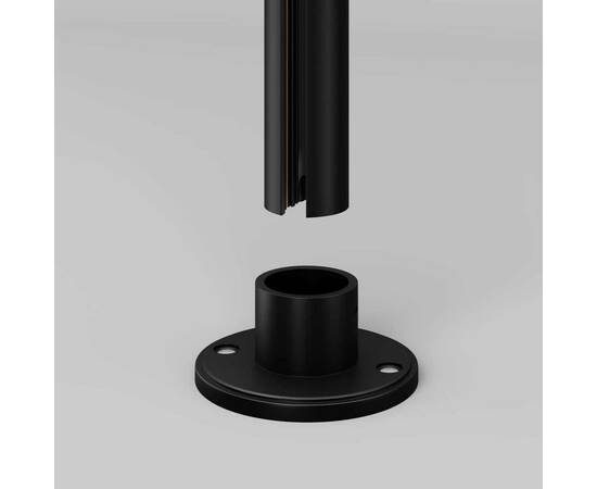 Основание напольное для круглого шинопровода Maytoni Technical Accessories for tracks Levity TRA184BC-R-11B, изображение 4