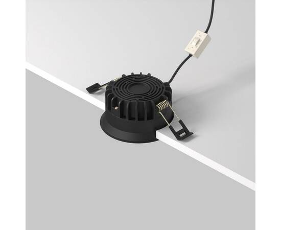 Встраиваемый светодиодный светильник Maytoni Technical Okno DL055-8W3-4-6K-B, изображение 6