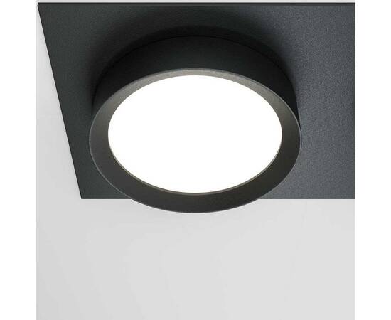 Встраиваемый светильник Maytoni Technical Hoop DL086-02-GX53-SQ-B, изображение 6