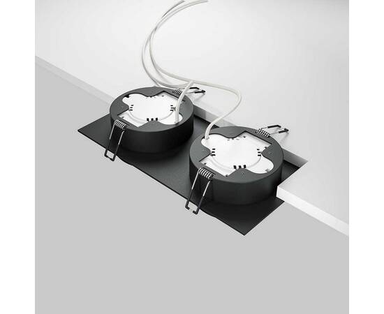 Встраиваемый светильник Maytoni Technical Hoop DL086-02-GX53-SQ-B, изображение 7