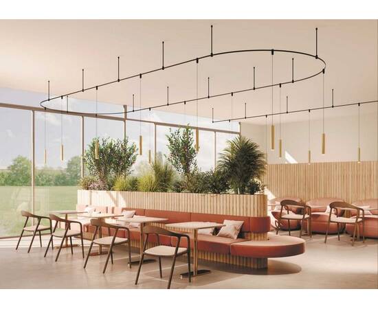 Трековый подвесной светильник Maytoni Technical Skim TR210-1-5W3K-M-B, изображение 2