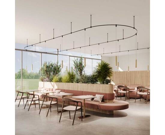 Трековый подвесной светильник Maytoni Technical Skim TR210-1-5W3K-M-B, изображение 8