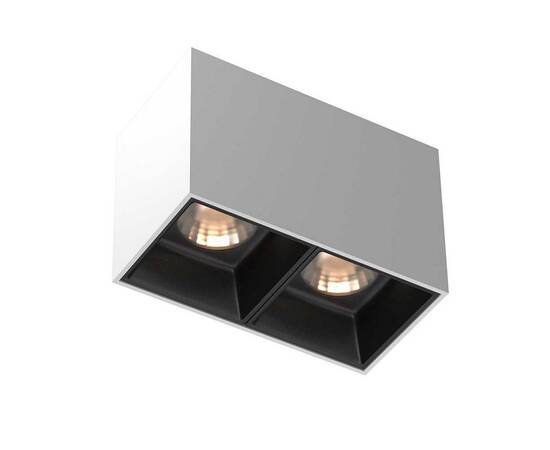 Потолочный светодиодный светильник Maytoni Technical Alfa Led C065CL-02-L12W3K-W