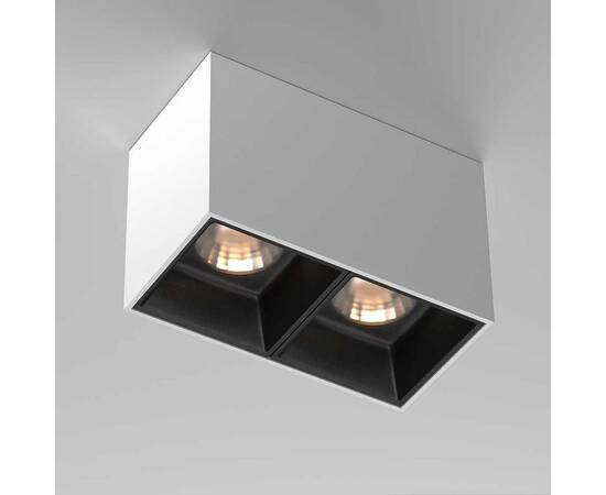 Потолочный светодиодный светильник Maytoni Technical Alfa Led C065CL-02-L12W3K-W, изображение 3