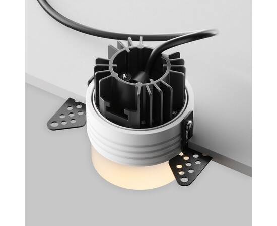 Встраиваемый светодиодный светильник Maytoni Technical Nude DL065-12W3K-TRS-W, изображение 6