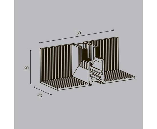 Коннектор угловой внутренний Maytoni Technical Accessories for tracks Levity TRA184ICL-12B, изображение 6