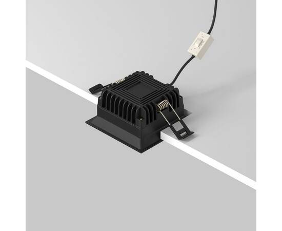 Встраиваемый светодиодный светильник Maytoni Technical Okno DL056-8W3-4-6K-B, изображение 3